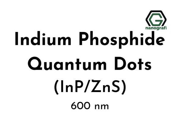 Indium Phosphide Quantum (InP/ZnS QD) Dots 600 nm