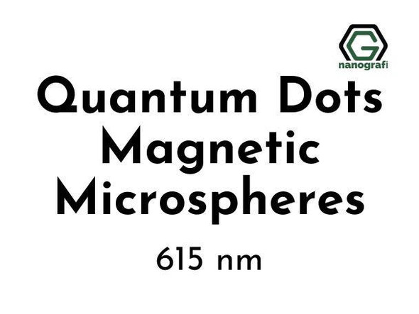  Quantum Dots Magnetic Microspheres 615 nm 