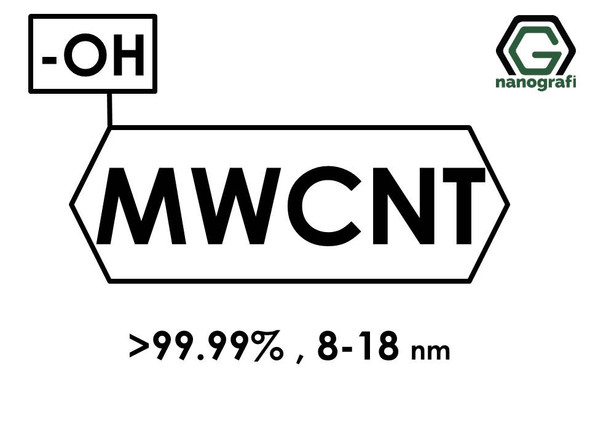 (-OH) Functionalized Graphitized Multi Walled Carbon Nanotubes, Purity: > 99.99%, Outside Diameter: 8-18 nm- NG01GM0105