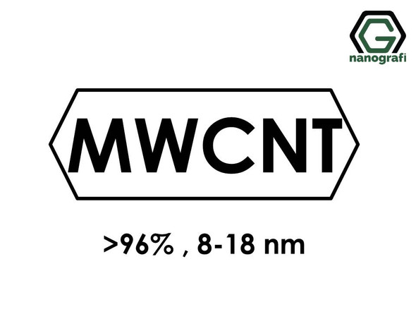 Multi Walled Carbon Nanotubes, Purity: > 96%,  Outside Diameter: 8-18 nm- NG01MW0301