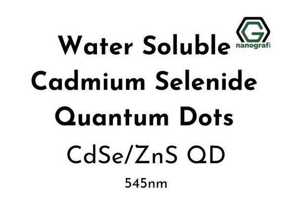  Water Soluble Cadmium Selenide Quantum Dots (CdSe/ZnS) 545 nm 